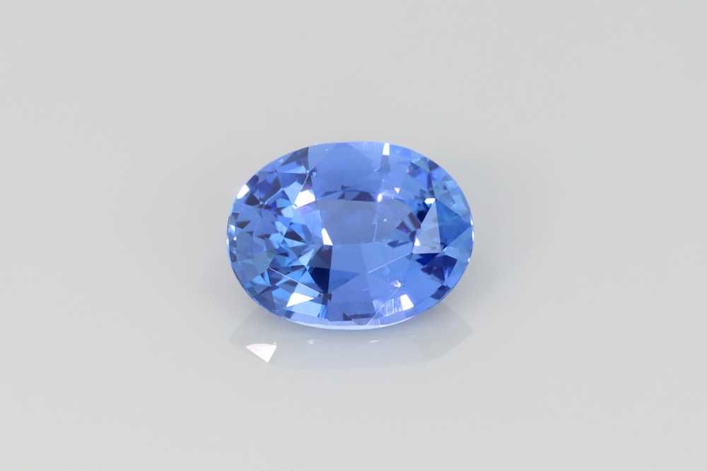 1.58ct Oval Blue Sapphire