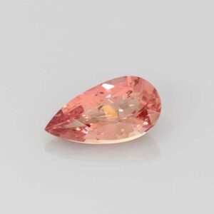 1.01ct Pear Shape Padparadscha Sapphire