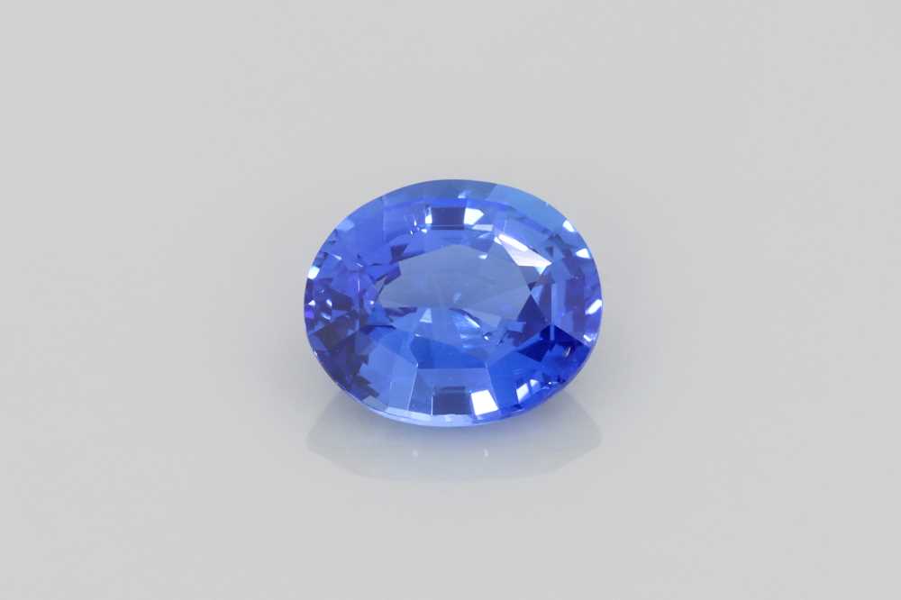 1.53ct Oval Blue Sapphire