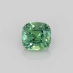 1.12ct Square (Antique) Cushion Teal Sapphire, view 1