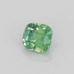 1.12ct Square (Antique) Cushion Teal Sapphire, view 2