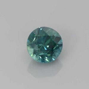 1.73ct Round Teal Sapphire