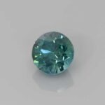 1.73ct Round Teal Sapphire, view 2