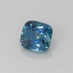 1.73ct Square (Antique) Cushion Teal Sapphire, view 2