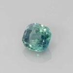 1.25ct Square (Antique) Cushion Teal Sapphire, view 2