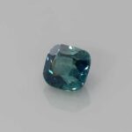 1.01ct Square (Antique) Cushion Teal Sapphire, view 2