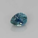 1.14ct Pear Shape Teal Sapphire, view 1