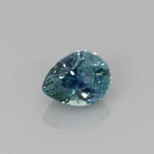 1.14ct Pear Shape Teal Sapphire