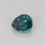 1.27ct Pear Shape Teal Sapphire, view 2