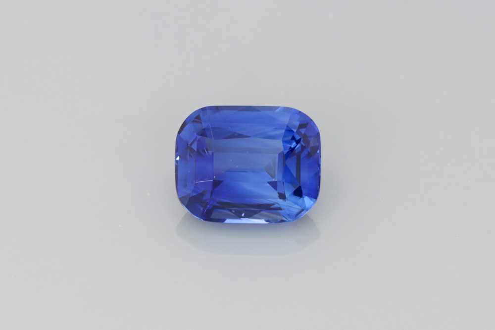 1.14ct Rectangular Cushion Blue Sapphire