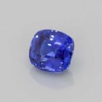 1.62ct Square (Antique) Cushion Blue Sapphire, view 2