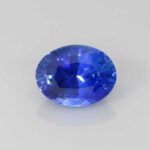 1.6ct Oval Blue Sapphire, view 1