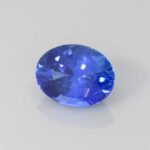 1.6ct Oval Blue Sapphire, view 2
