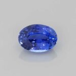 1.37ct Oval Blue Sapphire, view 1