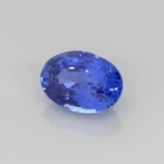 1.37ct Oval Blue Sapphire, view 2