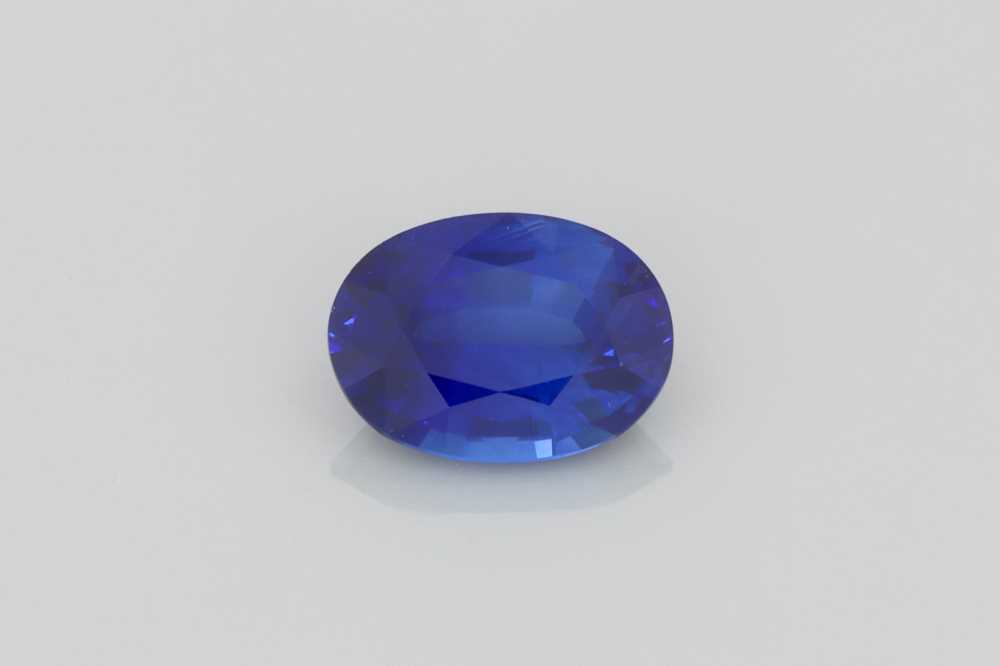 1.14ct Oval Blue Sapphire