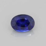 1.39ct Oval Blue Sapphire, view 1