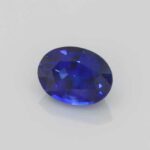 1.39ct Oval Blue Sapphire, view 2