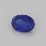 1.13ct Oval Blue Sapphire, view 2