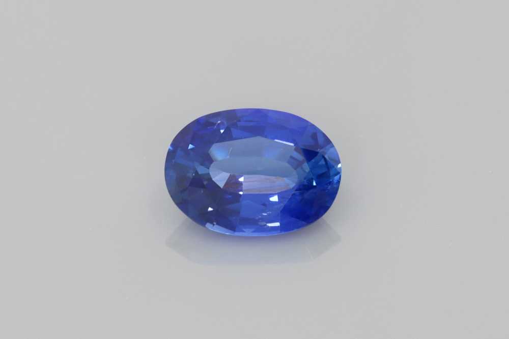 1.19ct Oval Blue Sapphire