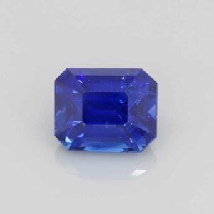 1.56ct Emerald Cut Blue Sapphire