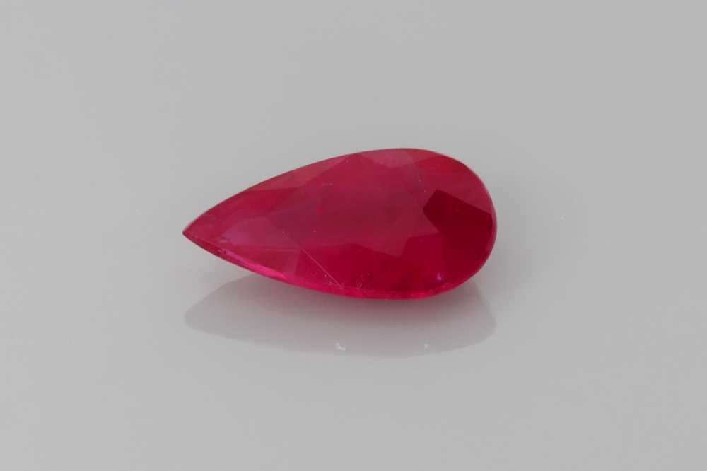 1.07ct Pear Shape Ruby