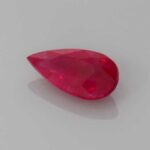 1.07ct Pear Shape Ruby, view 2