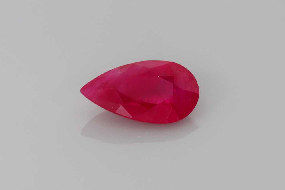 1.08ct Pear Shape Ruby