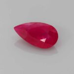 1.08ct Pear Shape Ruby, view 2