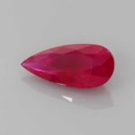 1.18ct Pear Shape Ruby, view 2