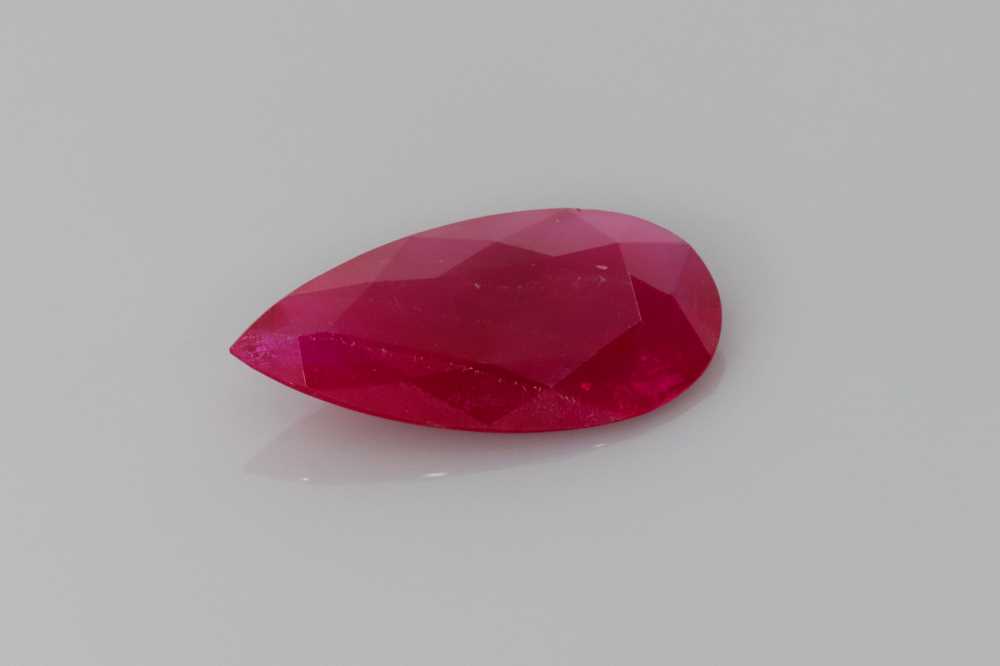 1.32ct Pear Shape Ruby