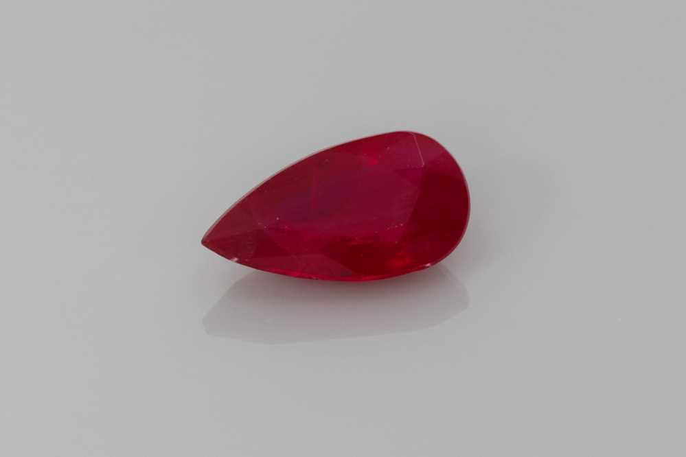 1.02ct Pear Shape Ruby