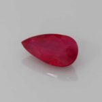 1.02ct Pear Shape Ruby, view 2