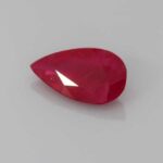 1.01ct Pear Shape Ruby, view 2