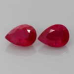 1.065ct Pear Shape Ruby, view 1