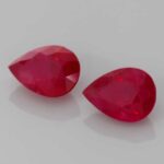 1.065ct Pear Shape Ruby, view 2