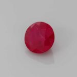 0.98ct Round Ruby, view 2