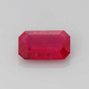 1.11ct Emerald Cut Ruby