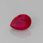 0.96ct Pear Shape Ruby, view 1