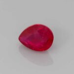 0.96ct Pear Shape Ruby, view 2