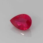 1.05ct Pear Shape Ruby, view 2