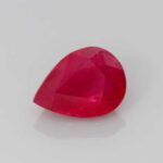 1.3ct Pear Shape Ruby, view 1