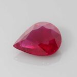 1.44ct Pear Shape Ruby, view 1