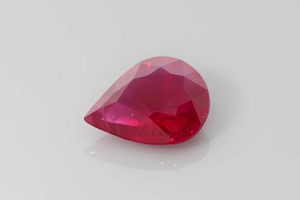 1.44ct Pear Shape Ruby
