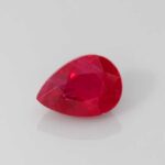 0.97ct Pear Shape Ruby, view 1