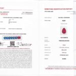 1.05ct Pear Shape Ruby, view 3