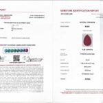 0.97ct Pear Shape Ruby, view 3