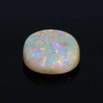 1.07ct Cabochon Oval Black Opal, view 2