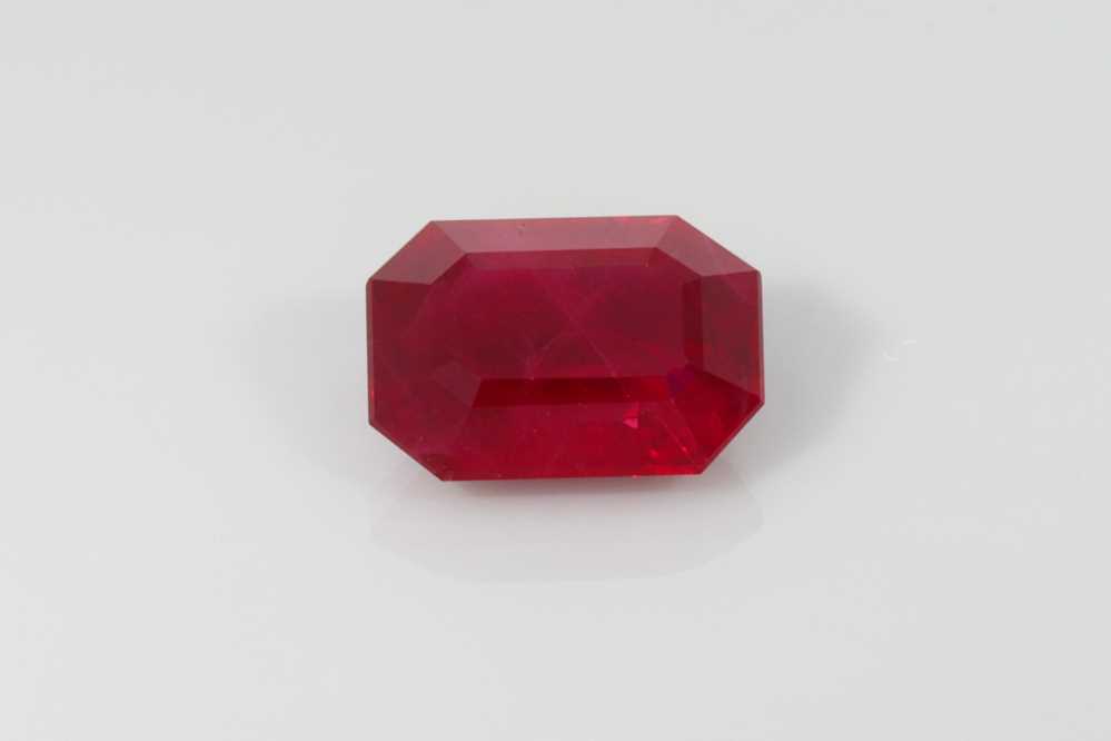 1.13ct Emerald Cut Ruby
