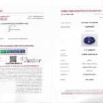 1.37ct Oval Blue Sapphire, view 3